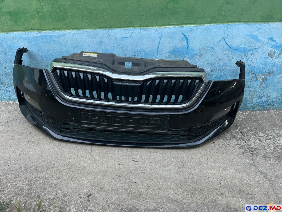 Бампер передний, Бампер передний, Skoda Scala (2019-202..)