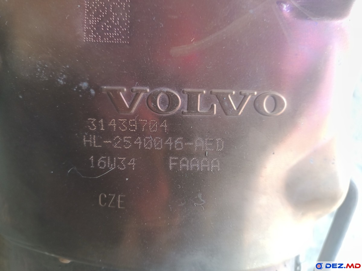 Выпускная система, Сажевый фильтр, Volvo S60 (2018-2023)