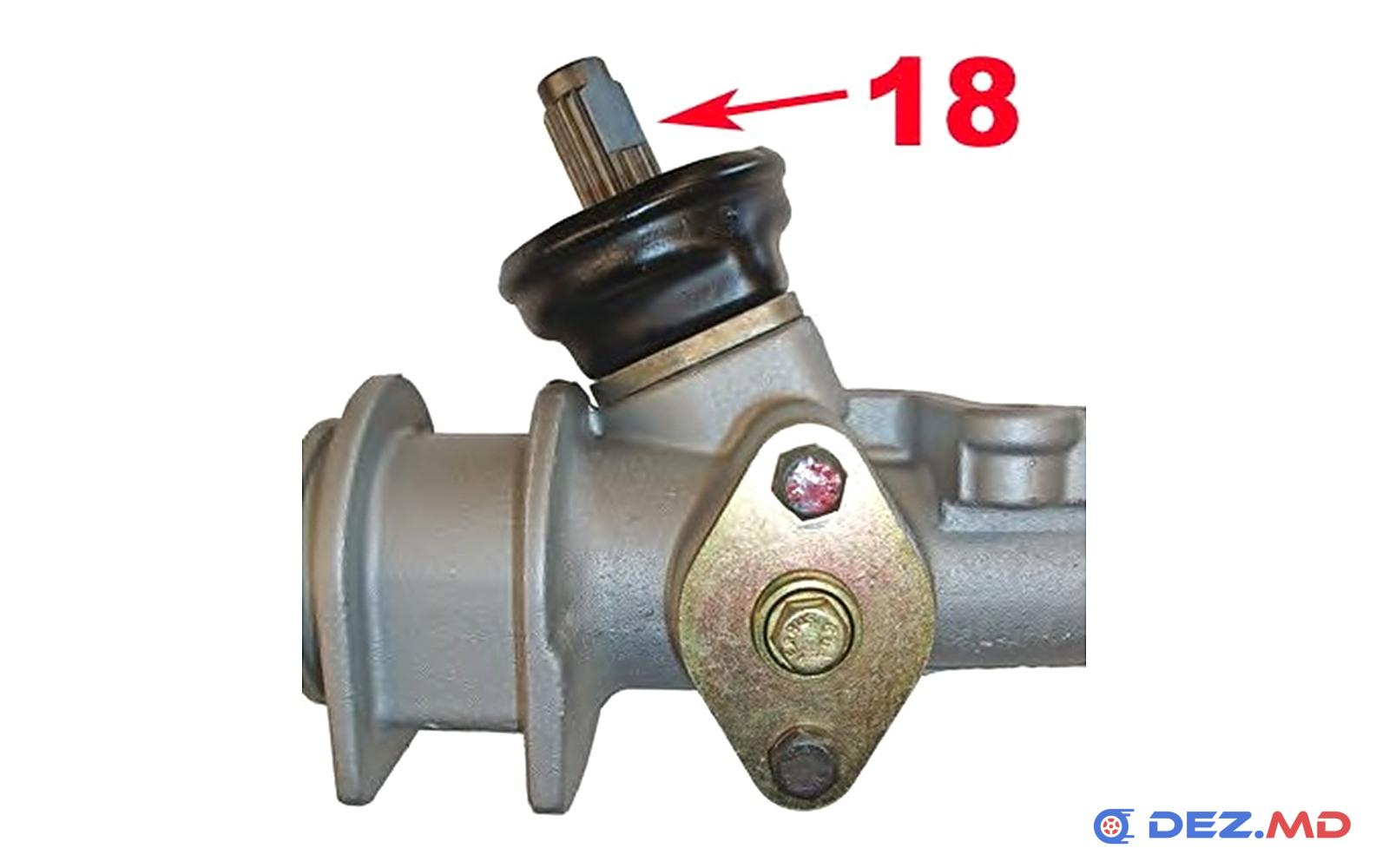 Новая рейка рулевая механическая VW Golf 2 / Golf 3 (с крупным шлицом), EPS