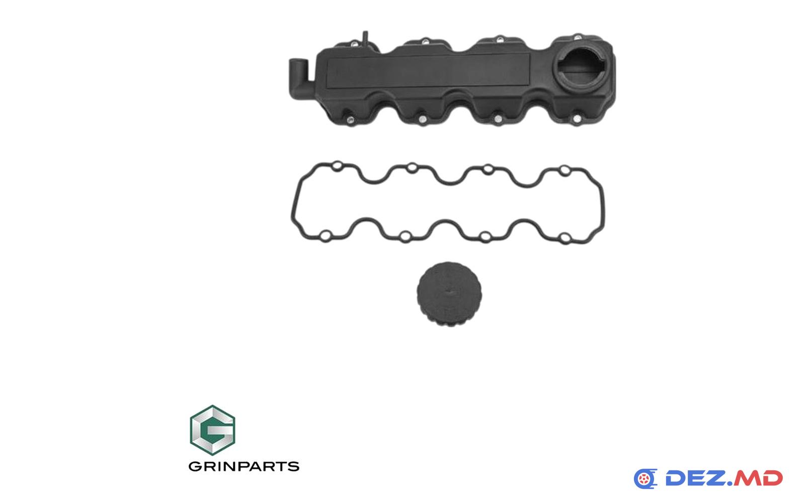 Клапанная крышка Opel Astra G 1.4 98-09 + прокладка | GRINPARTS, новая