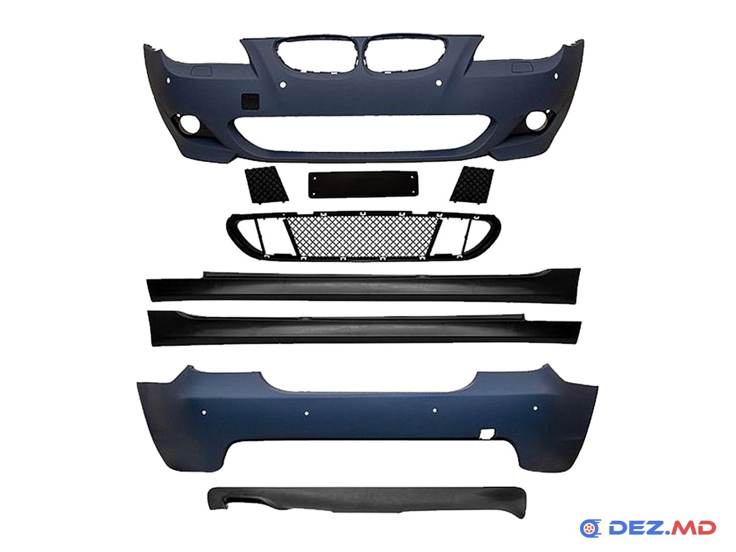 Комплект бамперов (обвес) BMW E60 24mm, -M-Tech- 2003-06 | WENDERPARTS, новый