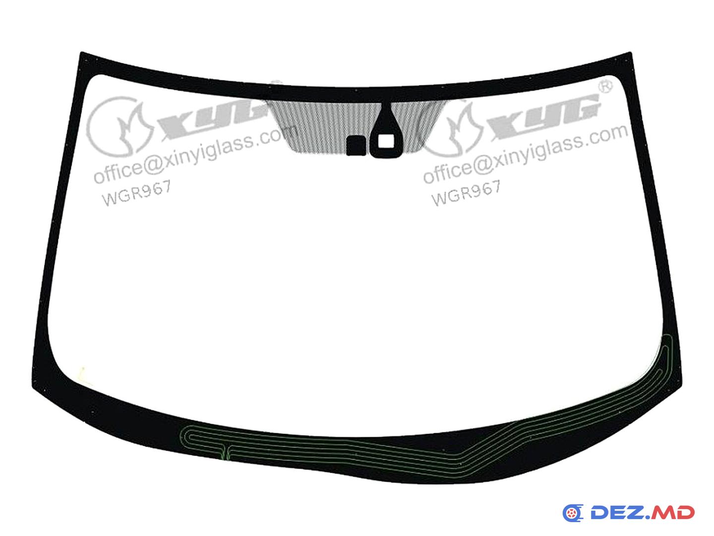 Стекло лобовое MITSUBISHI OUTLANDER 2006-12 /PEU 4007 (Дат.дождя/дат.света/подогрев нижний ) | XYG, новое