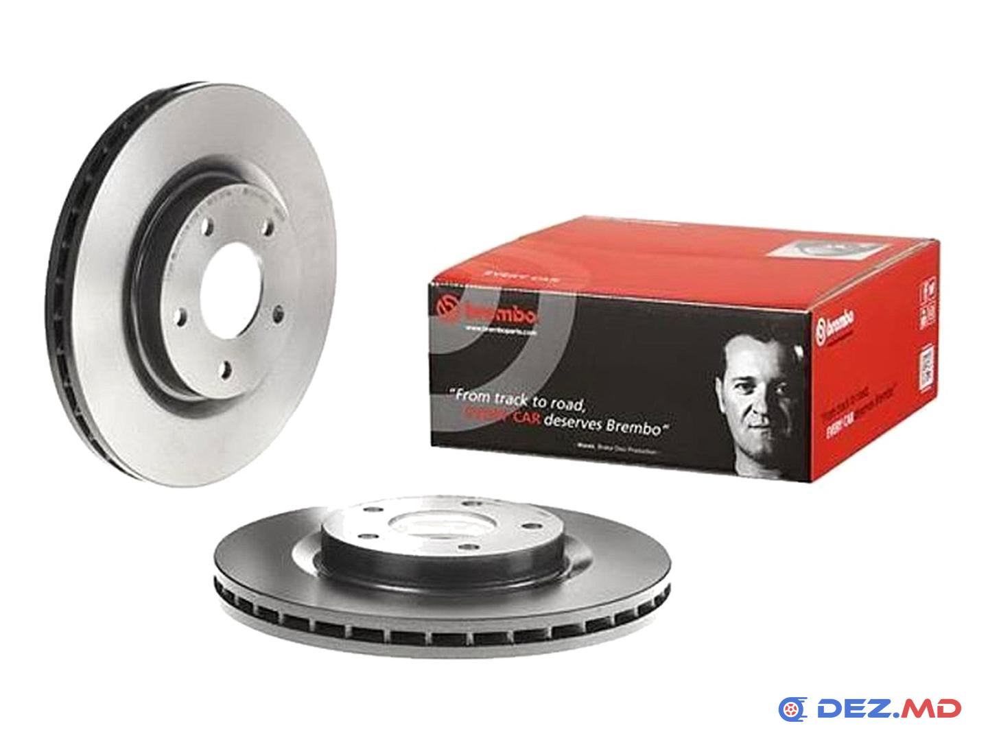 Тормозной диск передний Mitsubishi ASX 10- 294x26 | BREMBO, новый