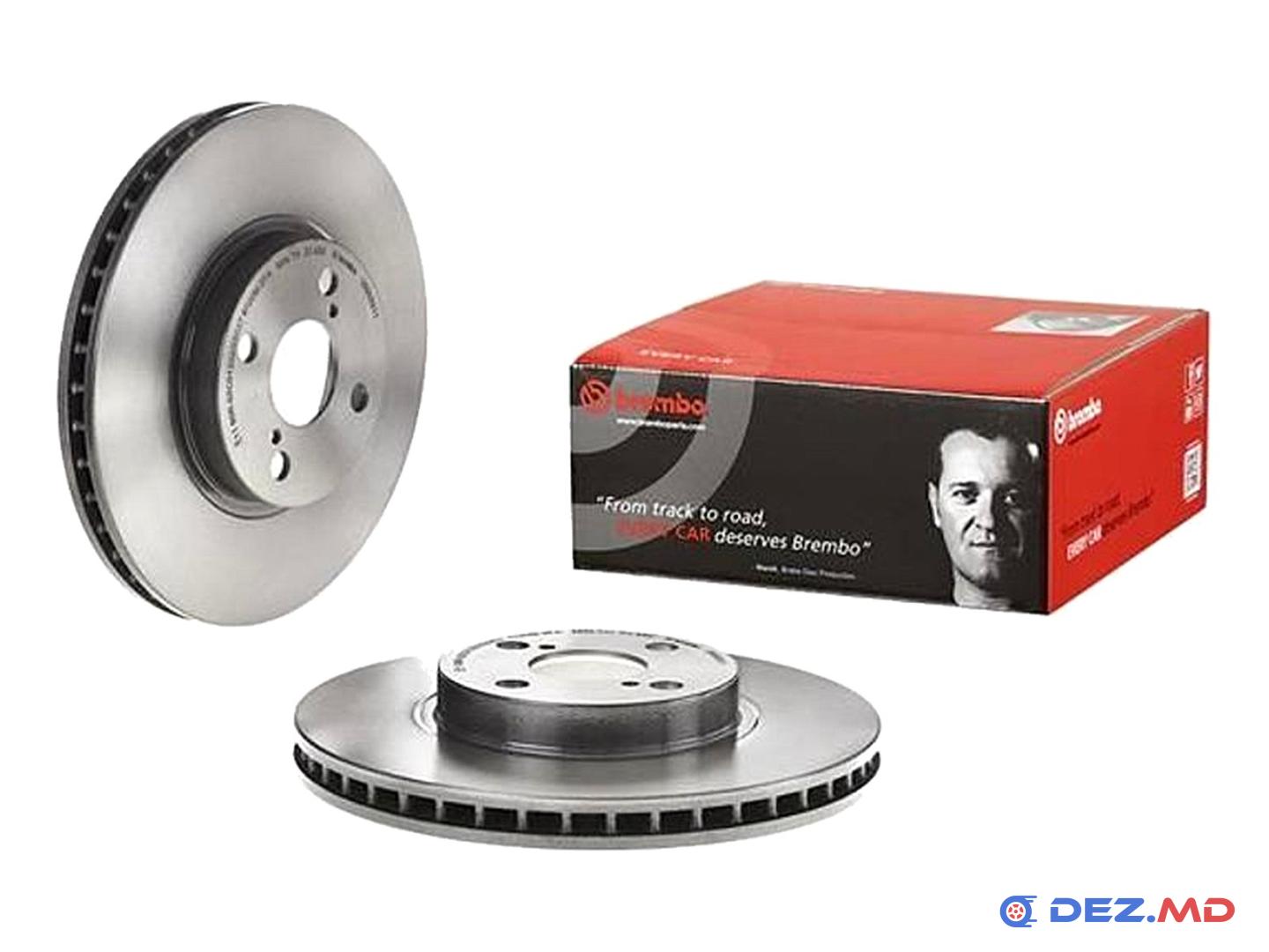 Тормозной диск передний Toyota Corolla 02-07 275x25 | BREMBO, новый