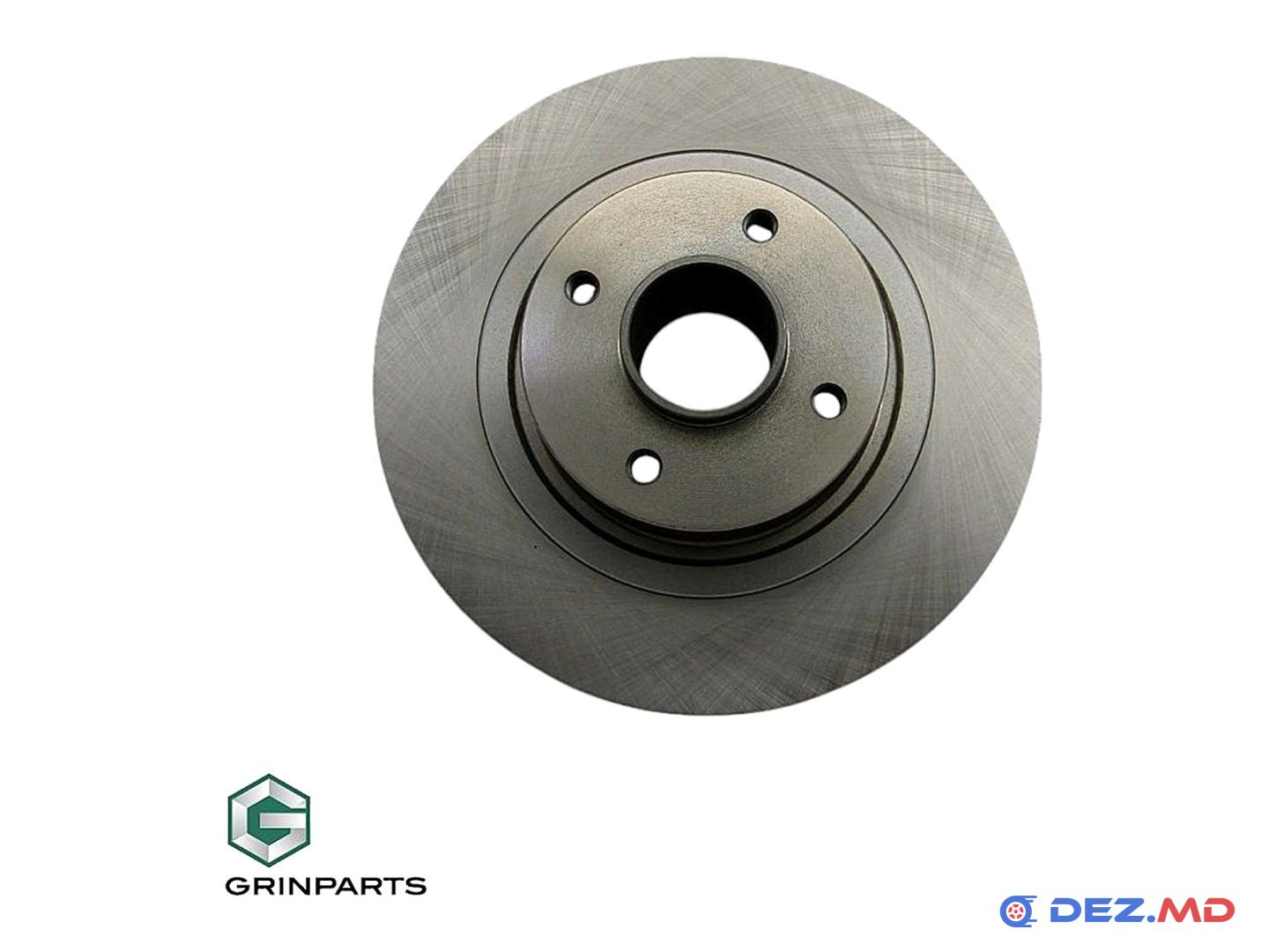 Тормозной диск задний Renault Scenic II 03- ; Megane II Universal 03- 270x10 без подшипника | GRINPARTS, новый