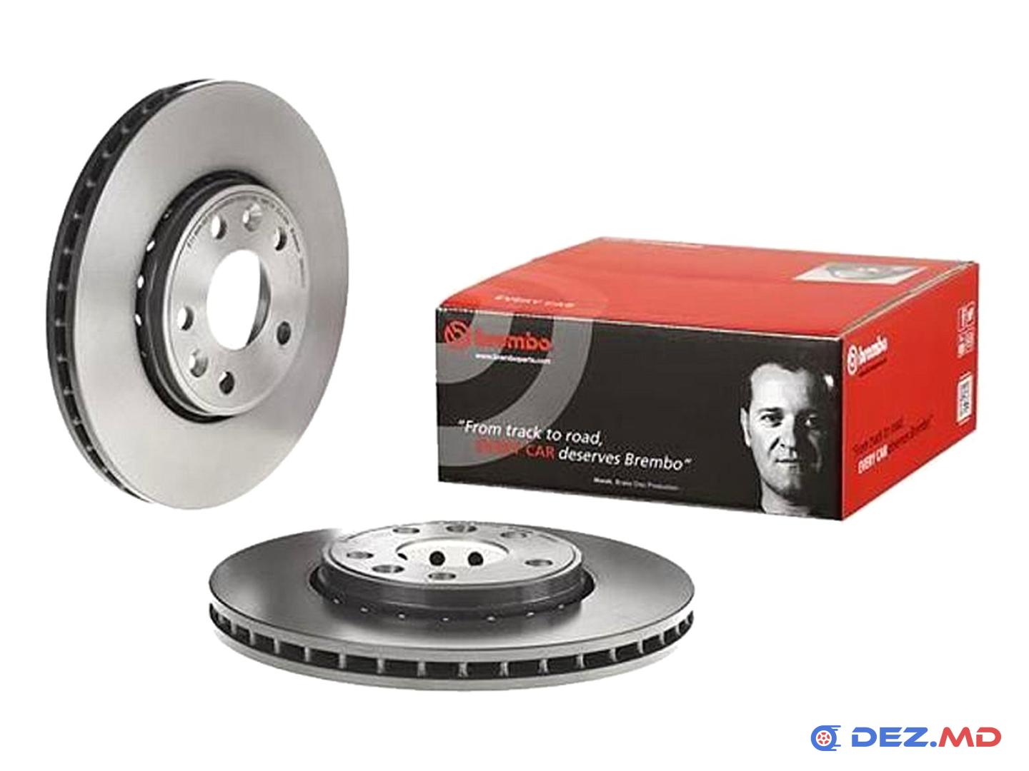 Тормозной диск передний Renault Megane III 08- 296x26 | BREMBO, новый