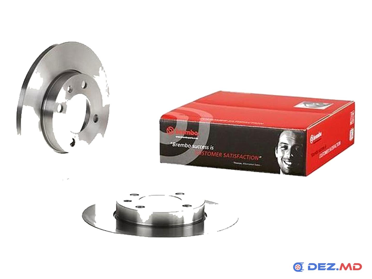 Тормозной диск передний VW Golf 89-00, Polo 98-02 239x12 | BREMBO, новый