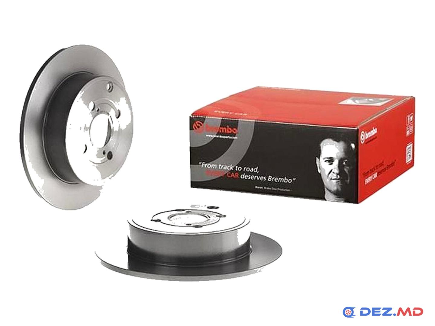 Тормозной диск задний Toyota Corolla 02-08 279x9 | BREMBO, новый