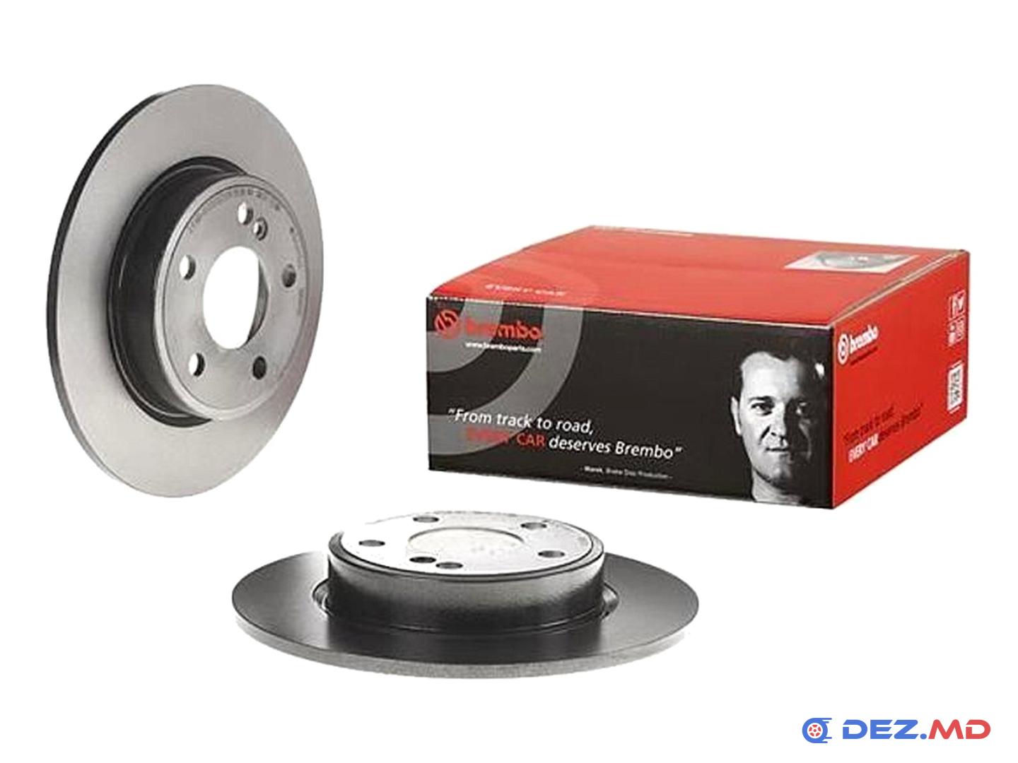 Тормозной диск задний Mercedes W246 11- 276x9 | BREMBO, новый