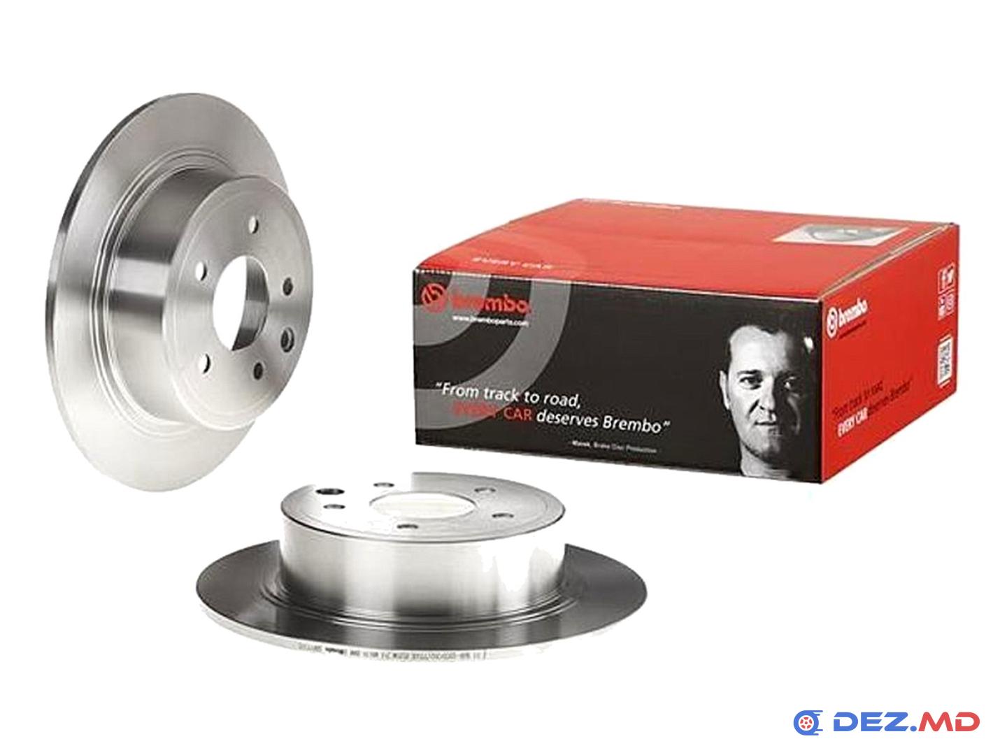 Тормозной диск задний Nissan Qashqai 07- 292x9 | BREMBO, новый