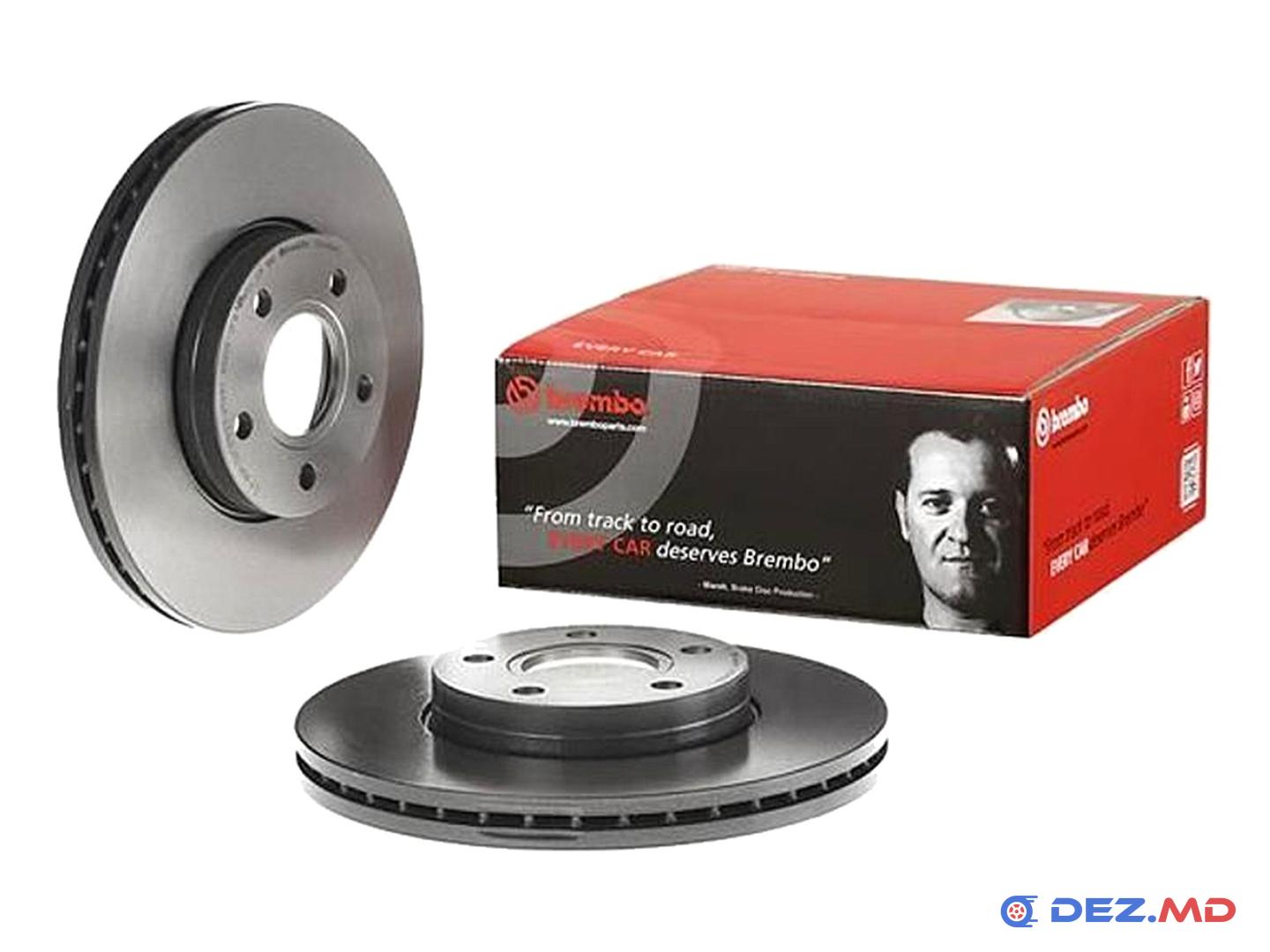 Тормозной диск передний Ford Focus 03- 278x25 | BREMBO, новый