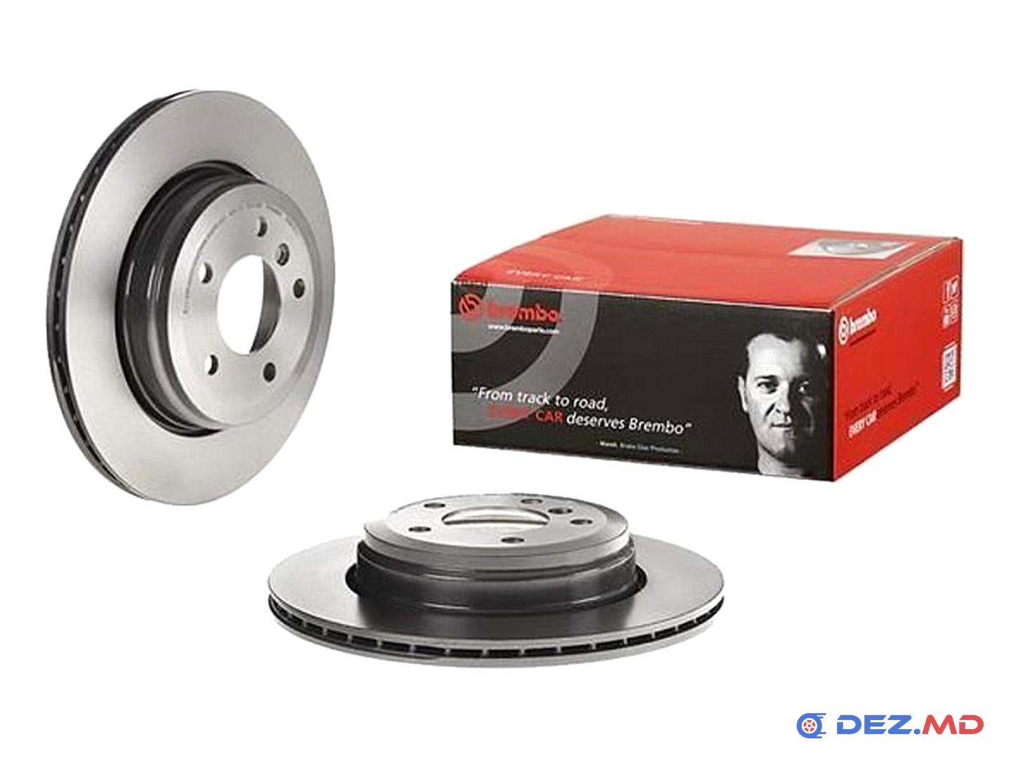 Тормозной диск задний BMW E60 03- 320x20 | BREMBO, новый