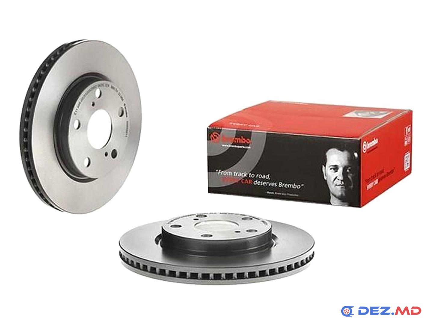 Тормозной диск передний Toyota Prius Plus 1.8 12- 275x25 | BREMBO, новый