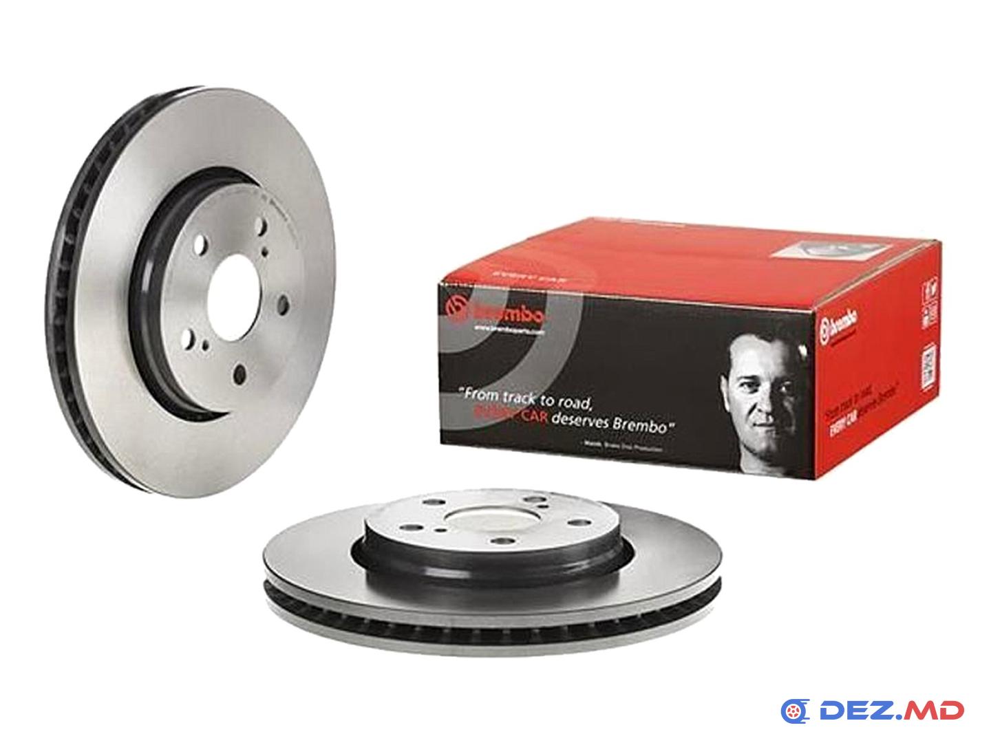 Тормозной диск передний Toyota C-HR 16- 299x28 | BREMBO, новый
