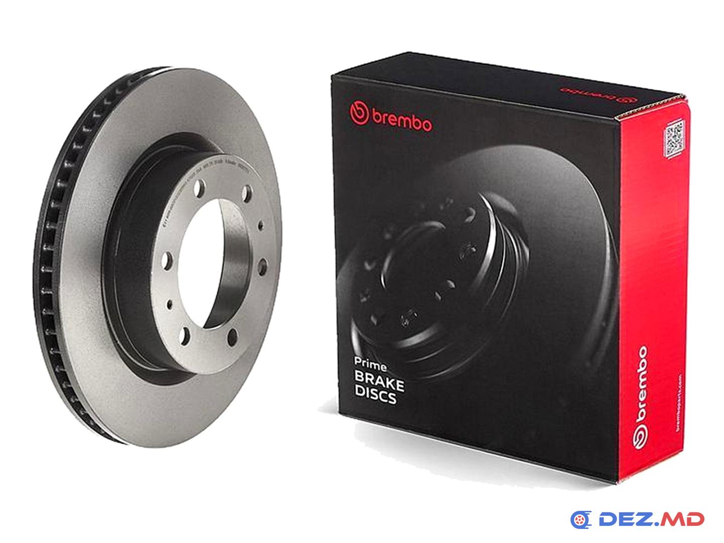 Тормозной диск передний Toyota Land Cruiser 3.0/4.0 03- 319x28 | BREMBO, новый