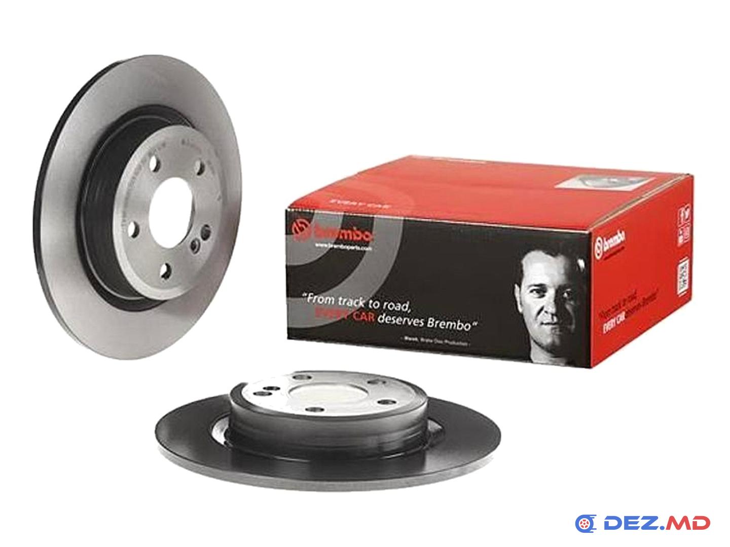 Тормозной диск задний Mercedes W176 12- 295x10 | BREMBO, новый