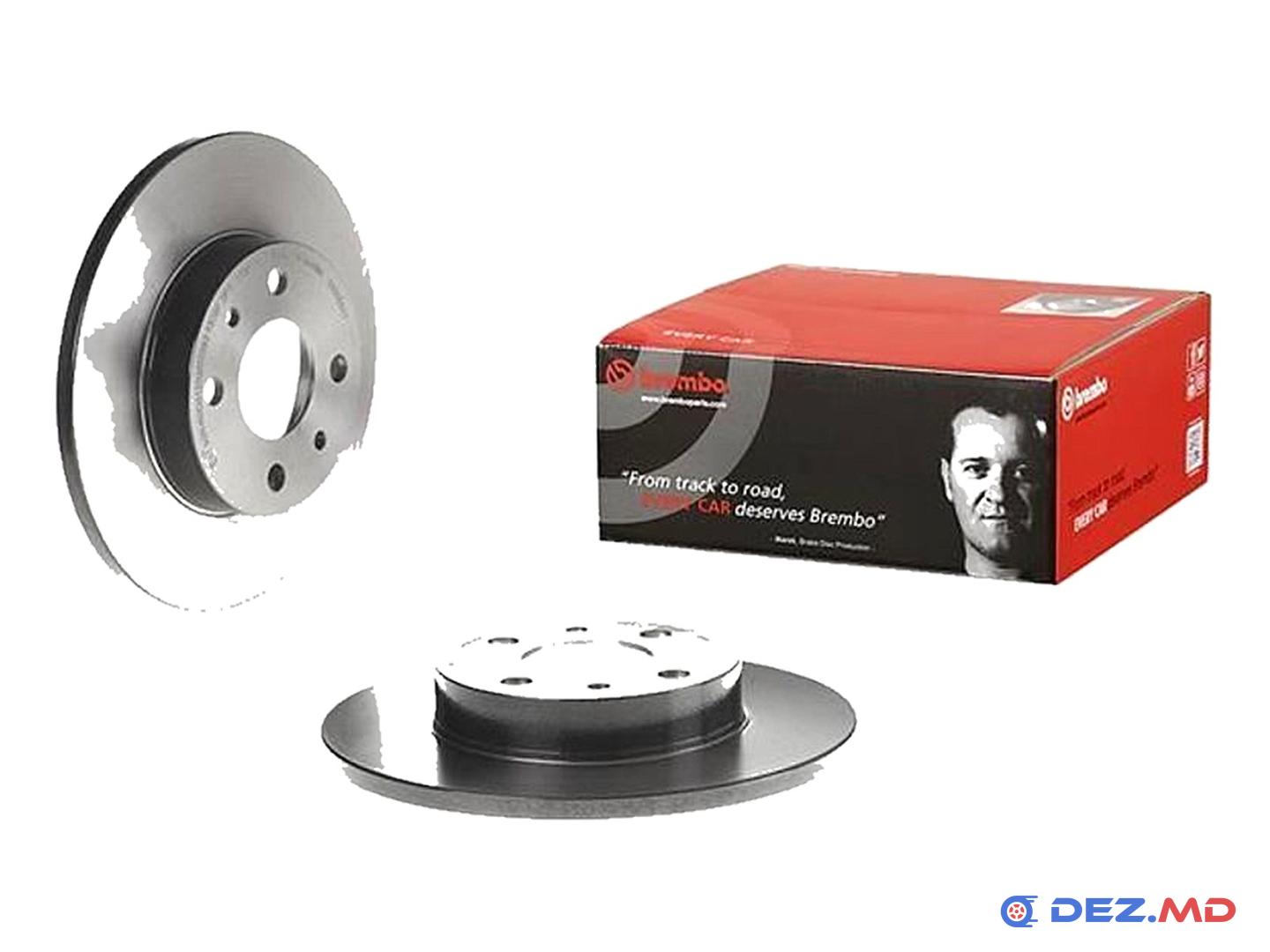 Тормозной диск передний Fiat Panda 12- 240x11 | BREMBO, новый