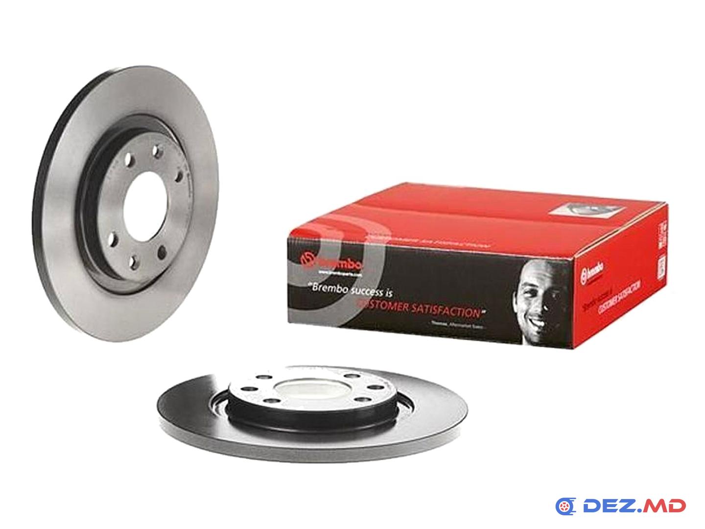 Тормозной диск передний Peugeot Partner 1.8/1.9D 97- 266x13 | BREMBO, новый