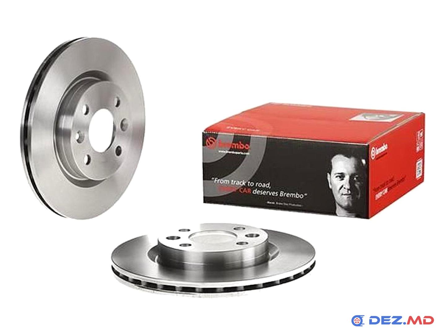 Тормозной диск передний Renault Megane 1.4-2.0 91-05 259x20.6 | BREMBO, новый