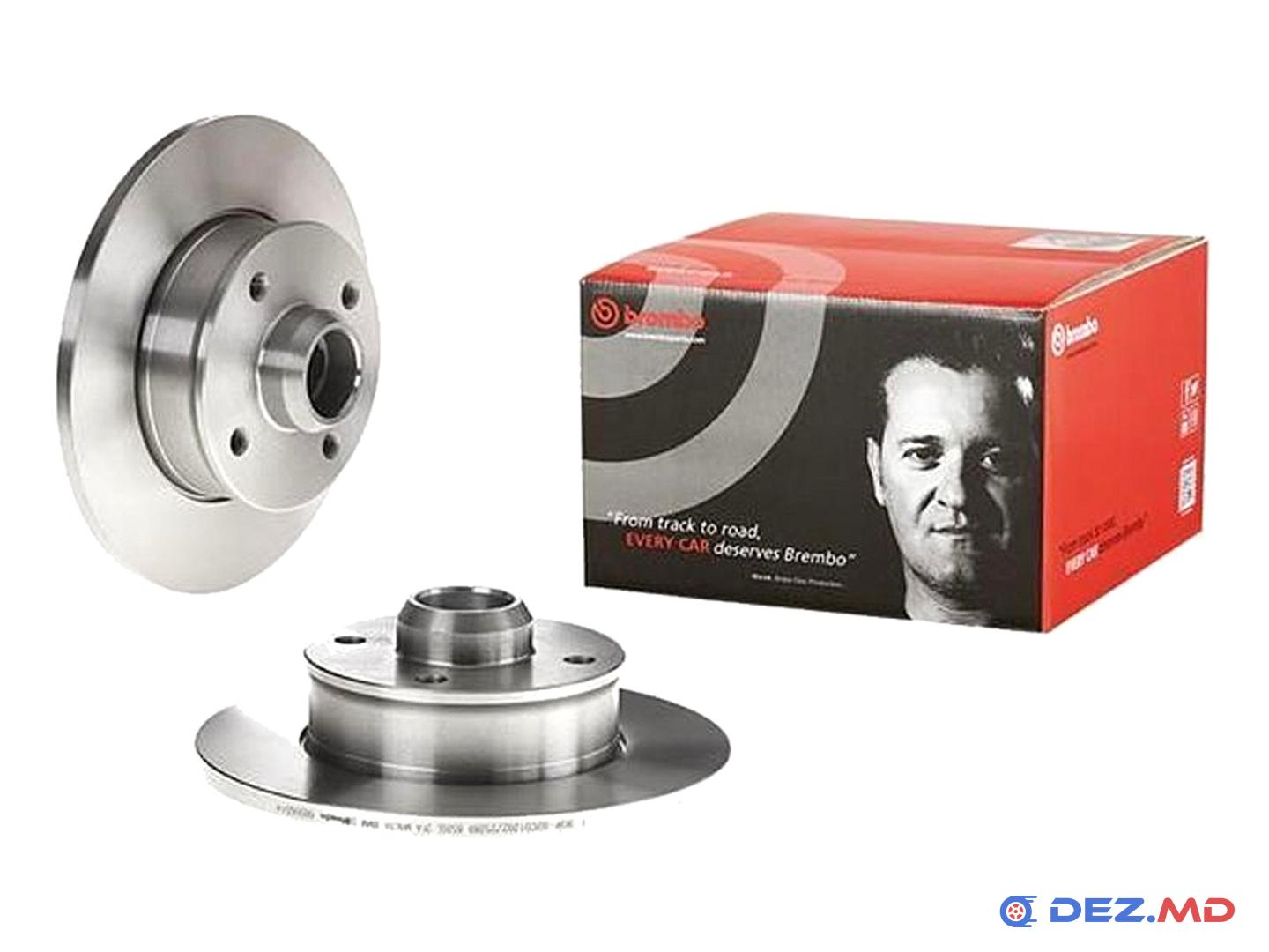 Тормозной диск задний VW Golf III-IV 88-05 , 226x10 | BREMBO, новый