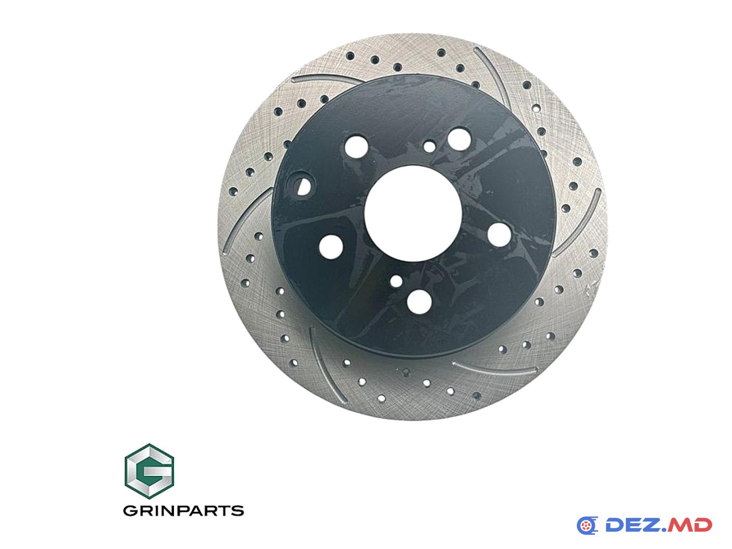 Тормозной диск задний Toyota Rav4 III 2.0/2.2 08- Right 281x12 +30% BRAKES PERFORMANCE | GRINPARTS, новый