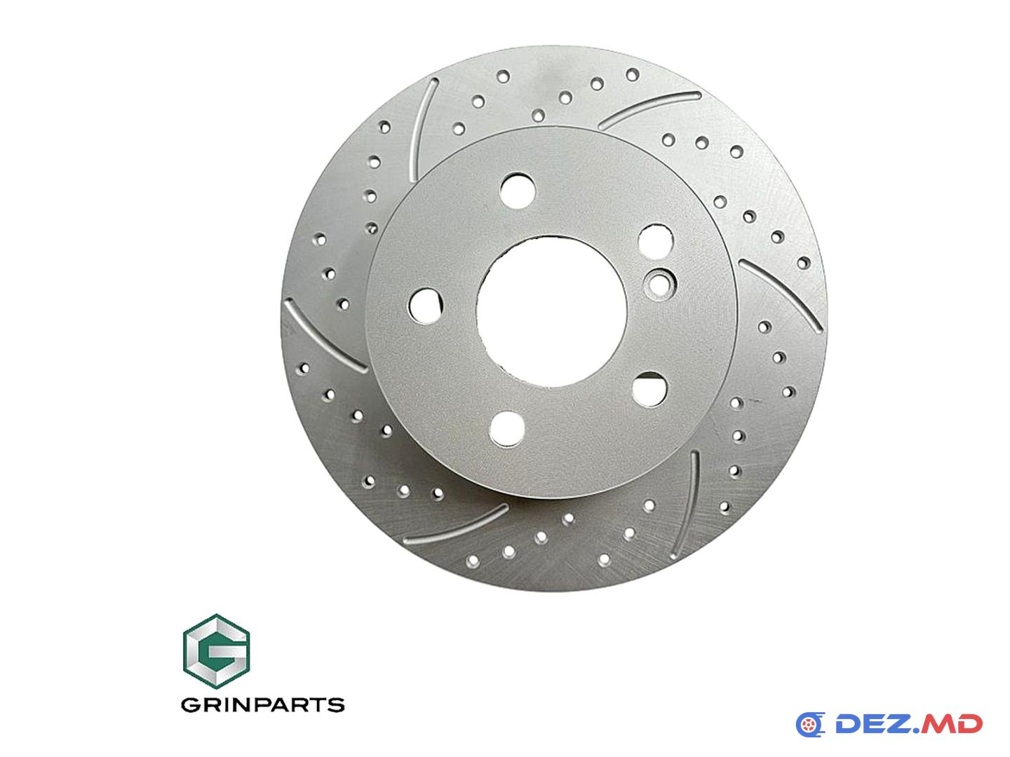 Тормозной диск задний Mercedes W204 07- Left 278x9 +30% BRAKES PERFORMANCE | GRINPARTS, новый