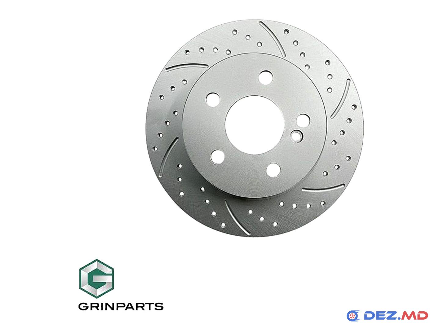 Тормозной диск задний Mercedes W204 07- Right 278x9 +30% BRAKES PERFORMANCE | GRINPARTS, новый