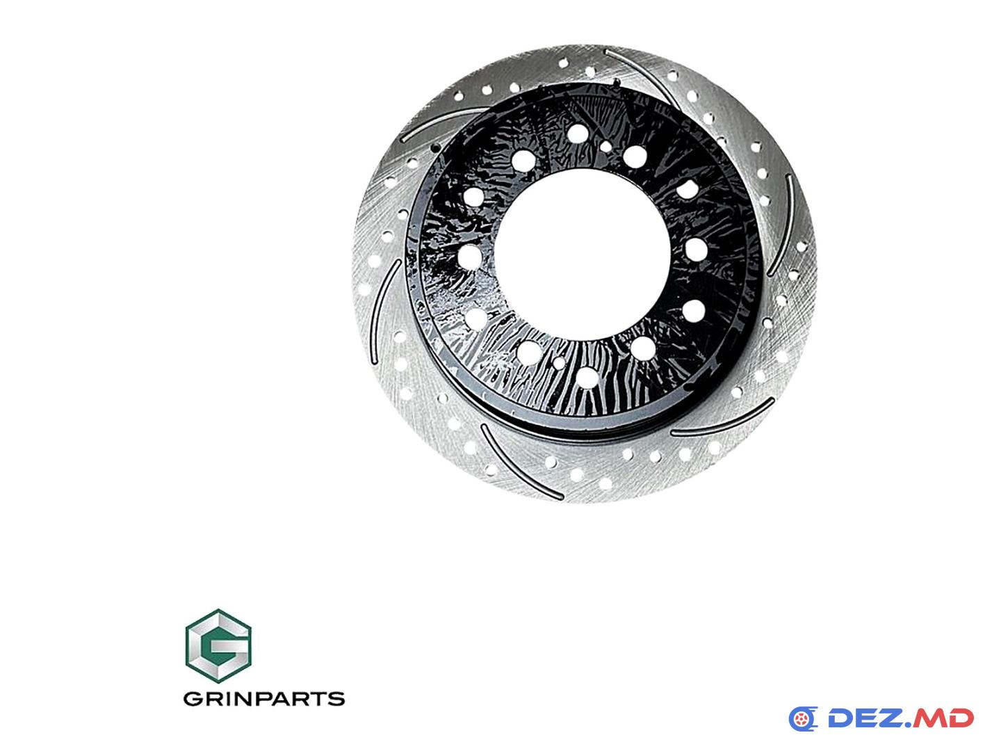 Тормозной диск задний LEXUS GX; TOYOTA 4 RUNNER V, FJ CRUISER, LAND CRUISER, LAND CRUISER PRADO 2.7-4.6 01.06- 312x18 | GRINPARTS, новый