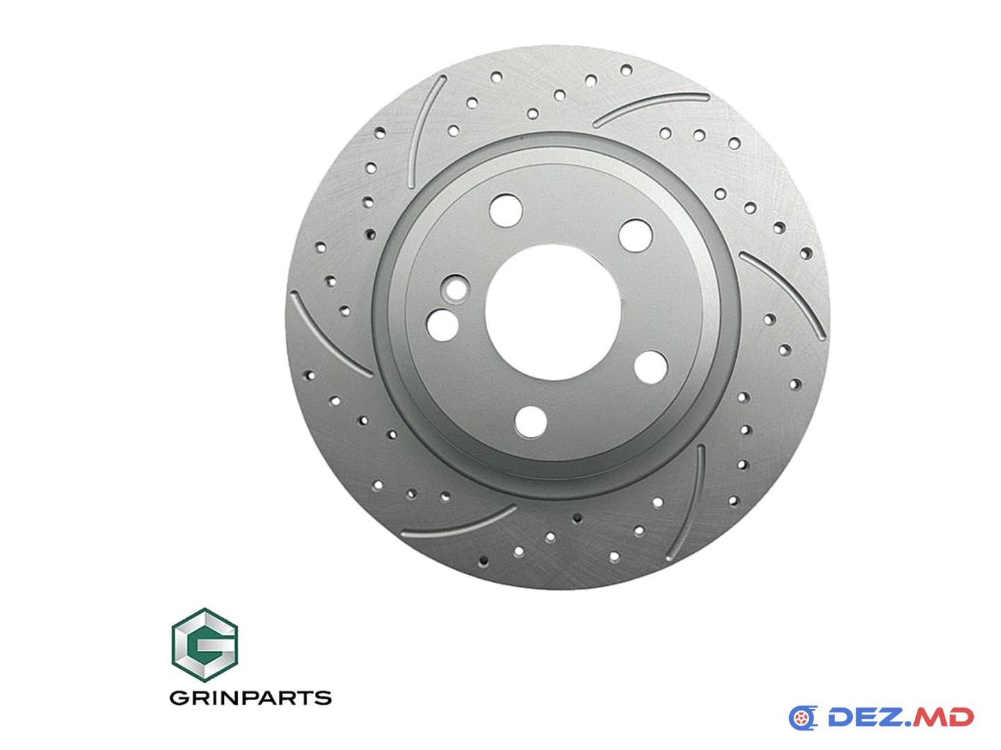 Тормозной диск задний Mercedes W176 12- Left 295x10 +30% BRAKES PERFORMANCE | GRINPARTS, новый