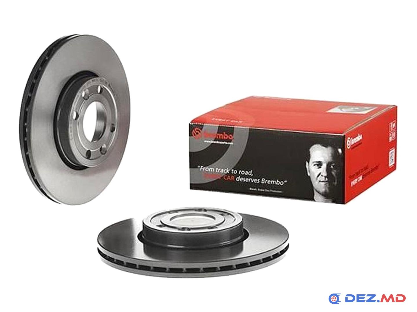 Тормозной диск передний Renault Megane 1.4 02- 260x22 | BREMBO, новый