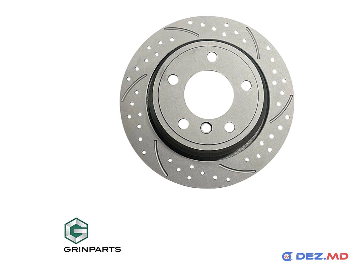 Тормозной диск задний BMW E39 535i- ; M5 95- Ventil Right 298x20 +30% BRAKES PERFORMANCE | GRINPARTS, новый