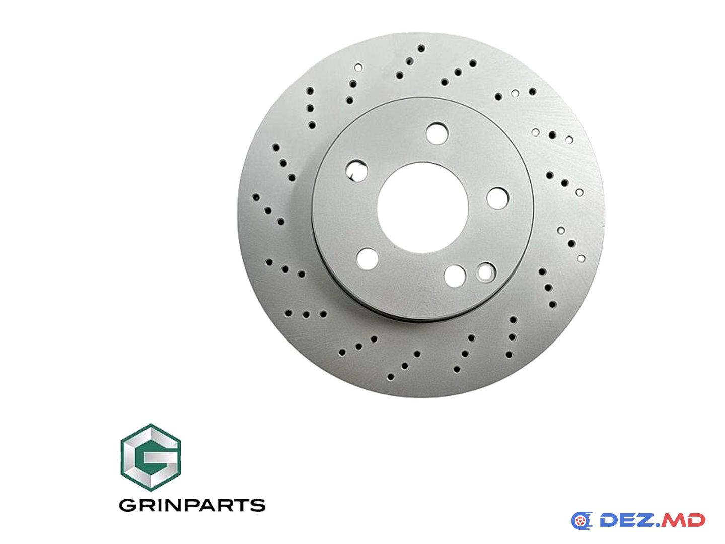 Тормозной диск передний Mercedes W204 07- Right 295x28 +30% BRAKES PERFORMANCE | GRINPARTS, новый