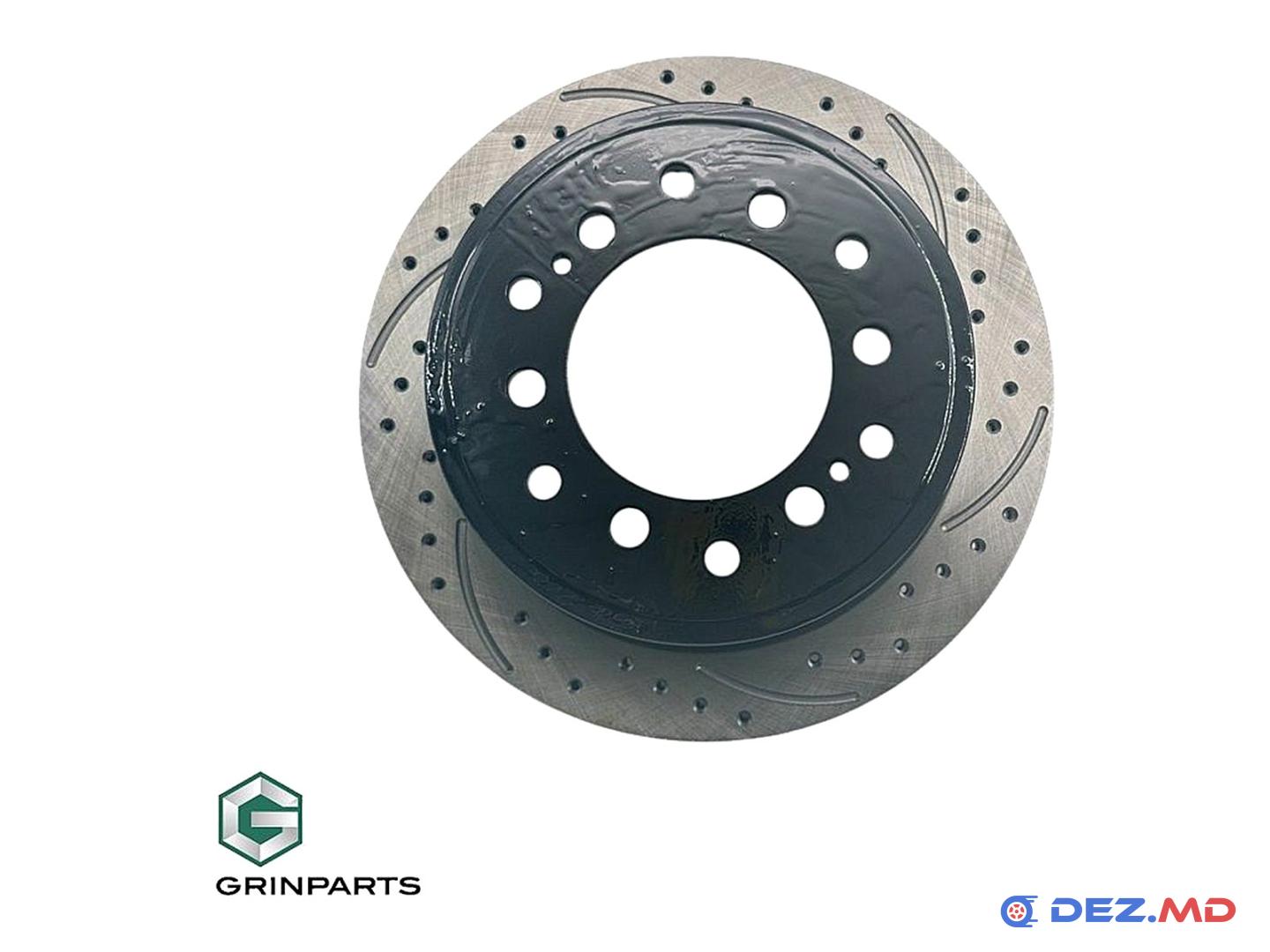 Тормозной диск задний Toyota Land Cruiser 90/120/150 95- Right 312x18 +30% BRAKES PERFORMANCE | GRINPARTS, новый