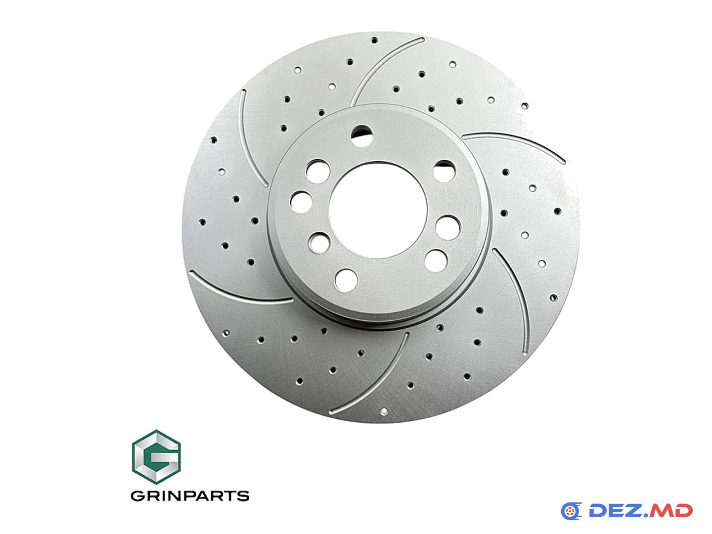 Тормозной диск передний BMW X-5 Ventil. Left 332x30 +30% BRAKES PERFORMANCE | GRINPARTS, новый