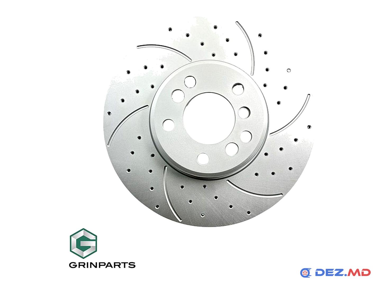 Тормозной диск передний BMW X-5 Ventil. Right 332x30 +30% BRAKES PERFORMANCE | GRINPARTS, новый