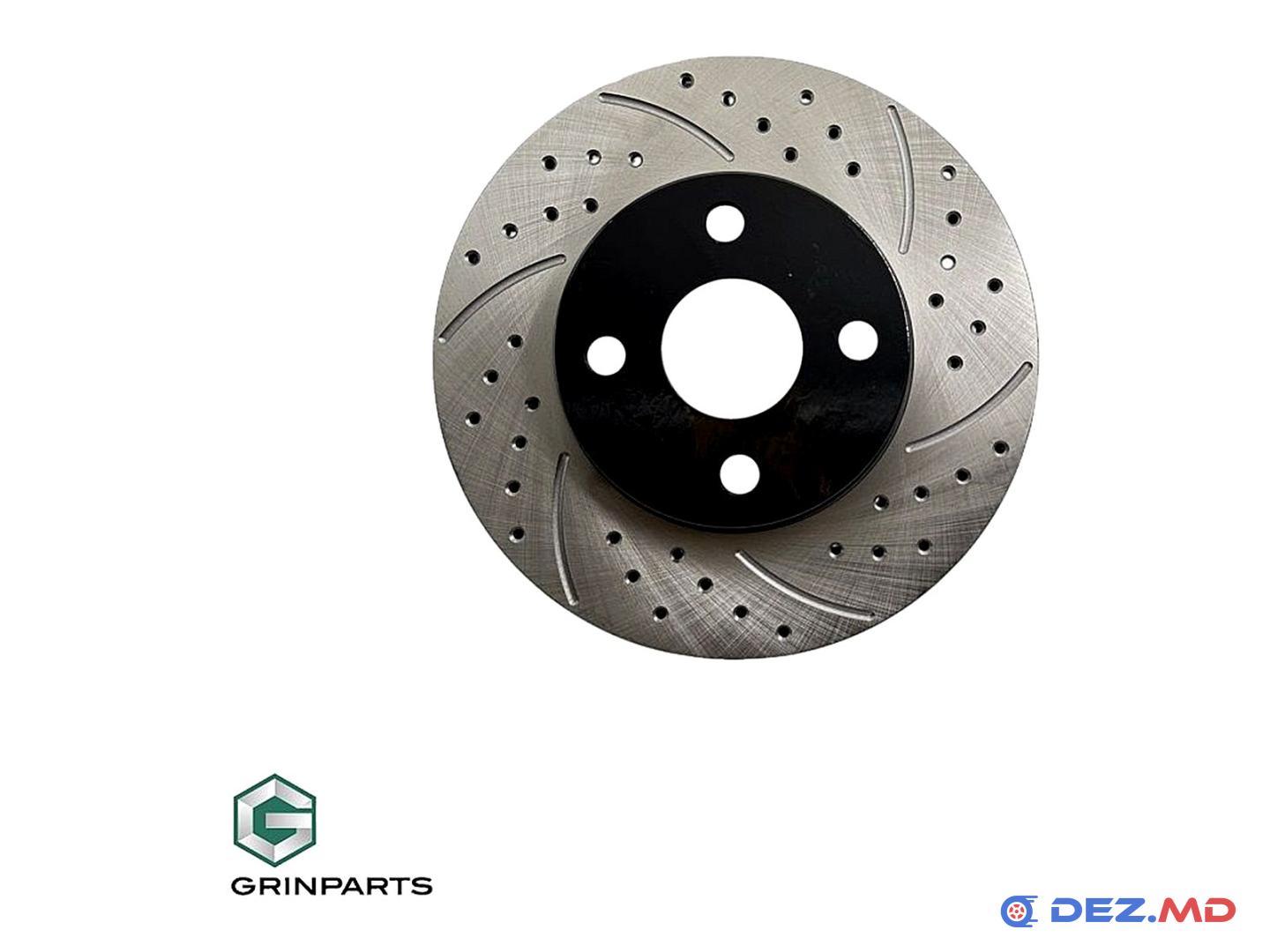 Тормозной диск передний Toyota Corolla 02- Right 255x25 +30% BRAKES PERFORMANCE | GRINPARTS, новый