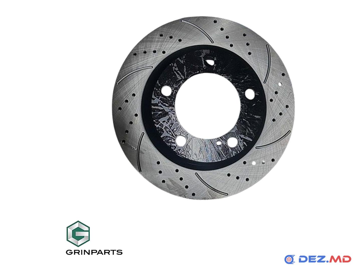 Тормозной диск передний Toyota Land Cruiser 200 07- Left 340x32 Ventilated +30% BRAKES PERFORMANCE | GRINPARTS, новый