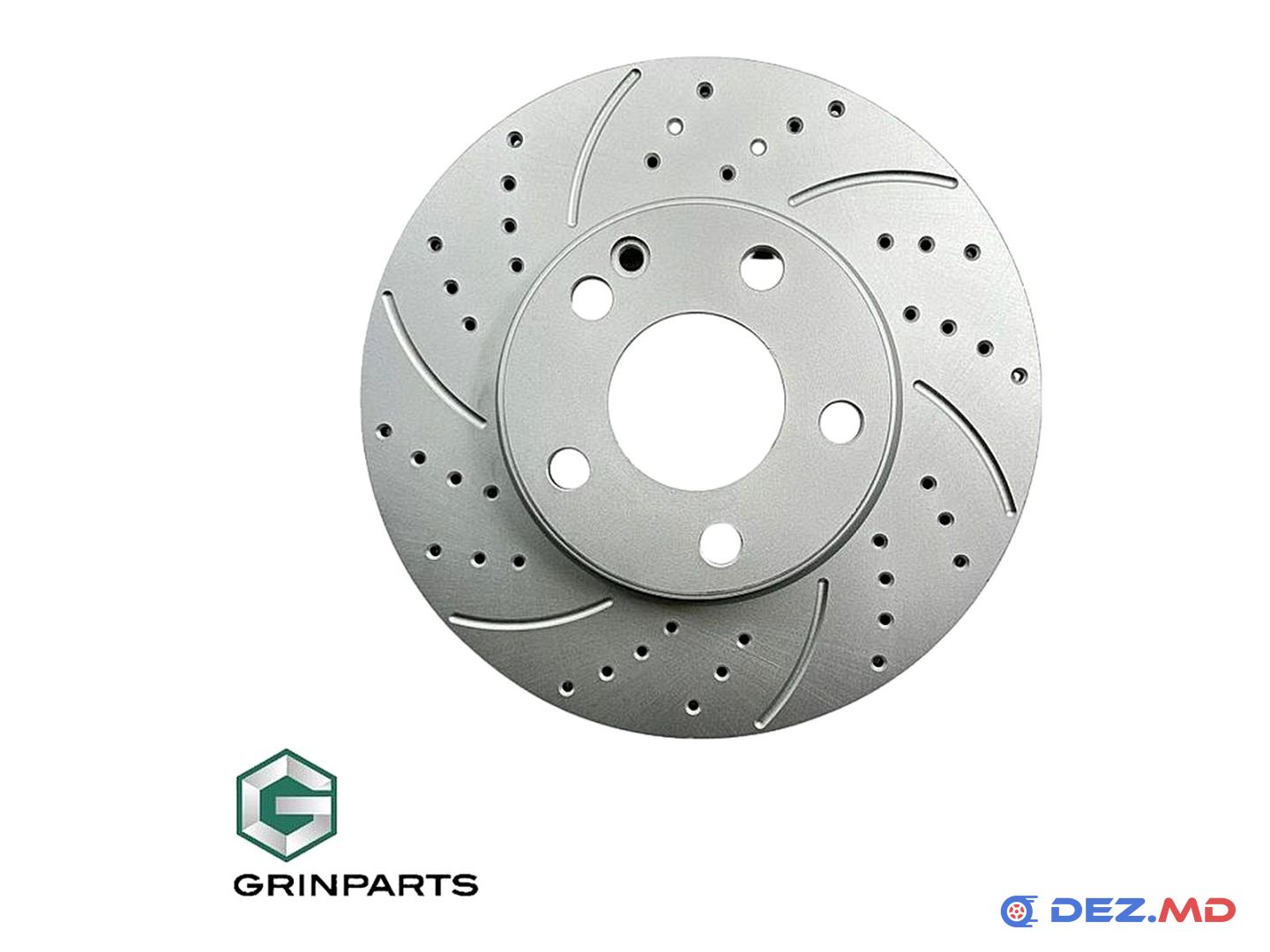 Тормозной диск передний Mercedes W176 12- Left 280x25 +30% BRAKES PERFORMANCE | GRINPARTS, новый