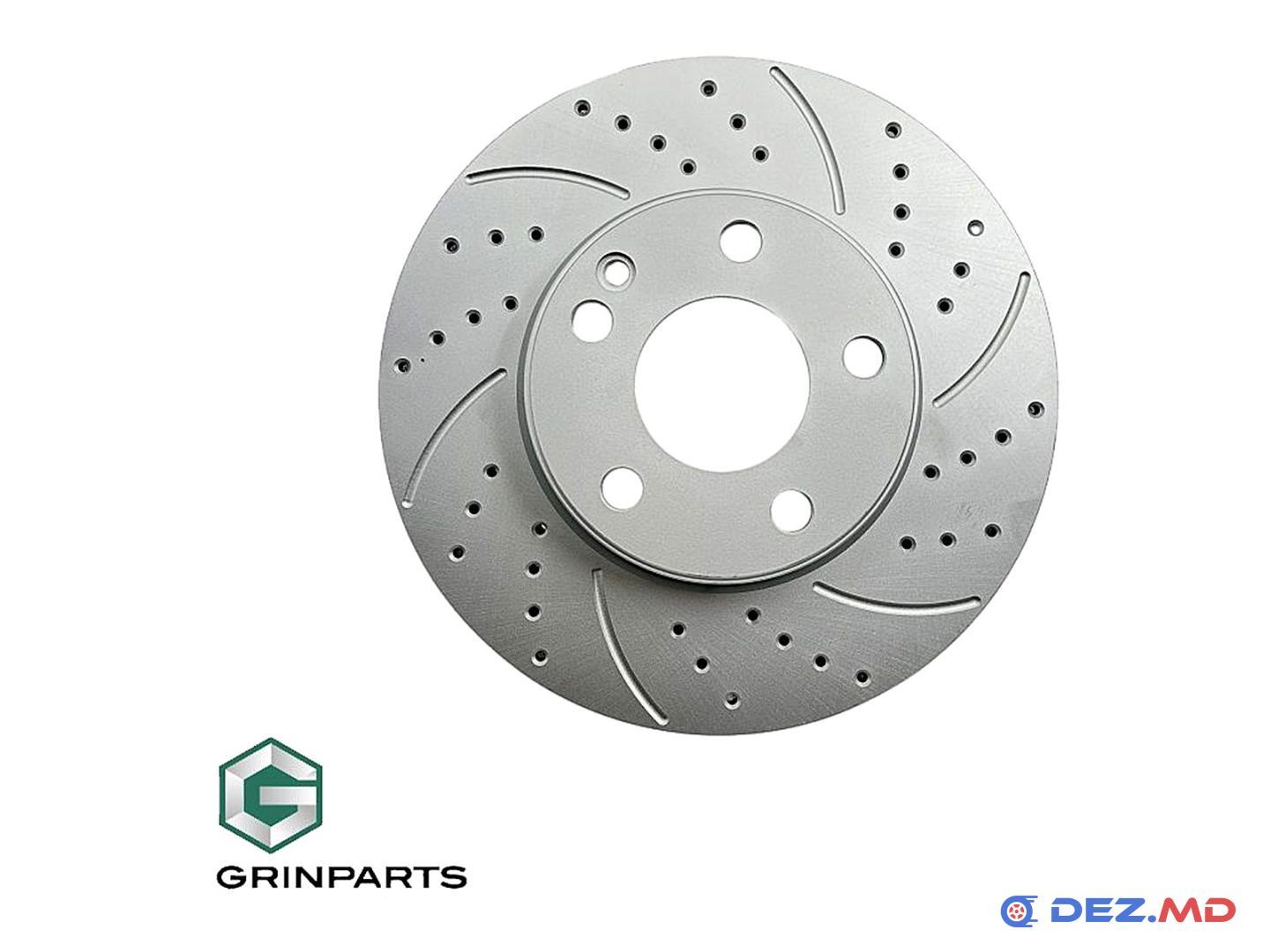 Тормозной диск передний Mercedes W176 12- Right 280x25 +30% BRAKES PERFORMANCE | GRINPARTS, новый