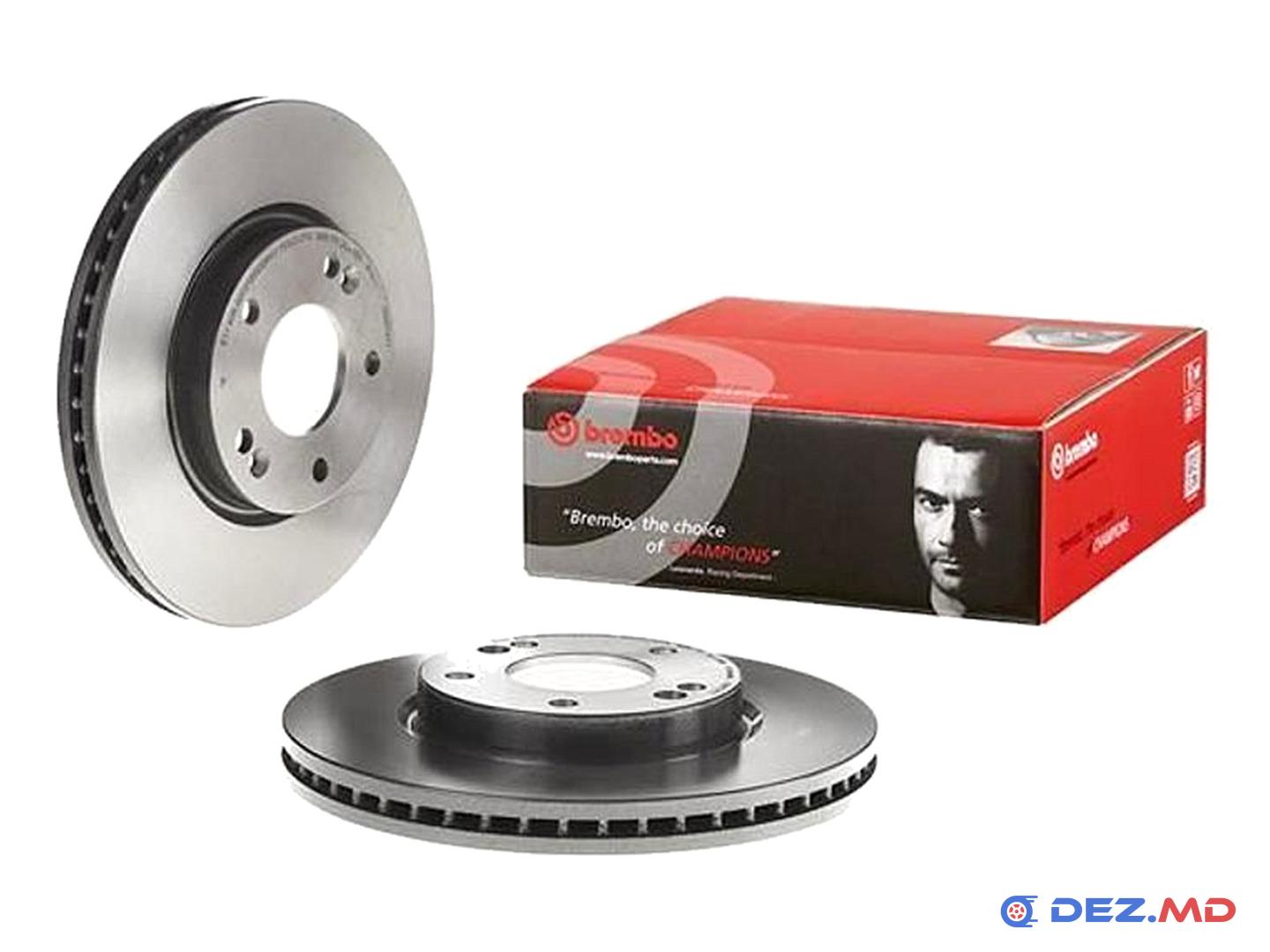 Тормозной диск передний Kia CEED 07- 280x26 | BREMBO, новый