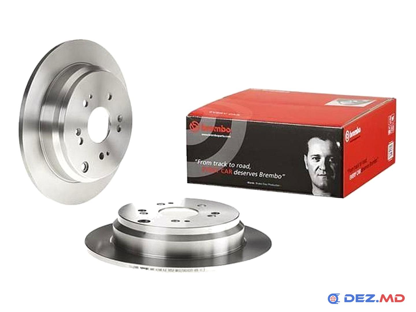 Тормозной диск задний Honda CR-V 06- 302x10 | BREMBO, новый