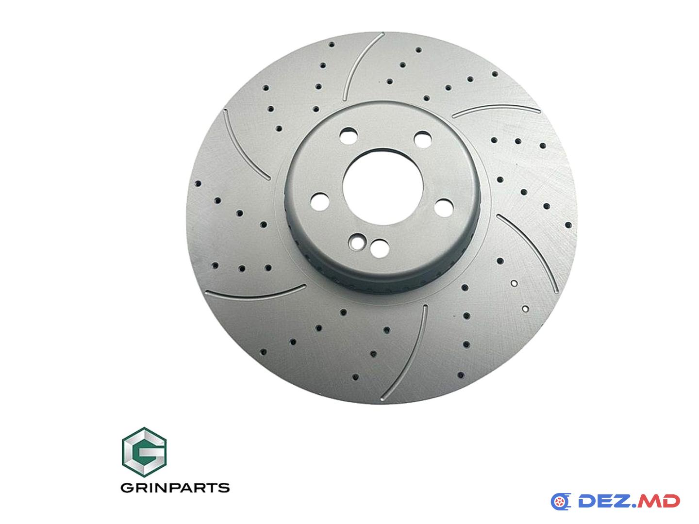 Тормозной диск передний Mercedes W213 16- Left 360x36 Ventil +30% BRAKES PERFORMANCE | GRINPARTS, новый