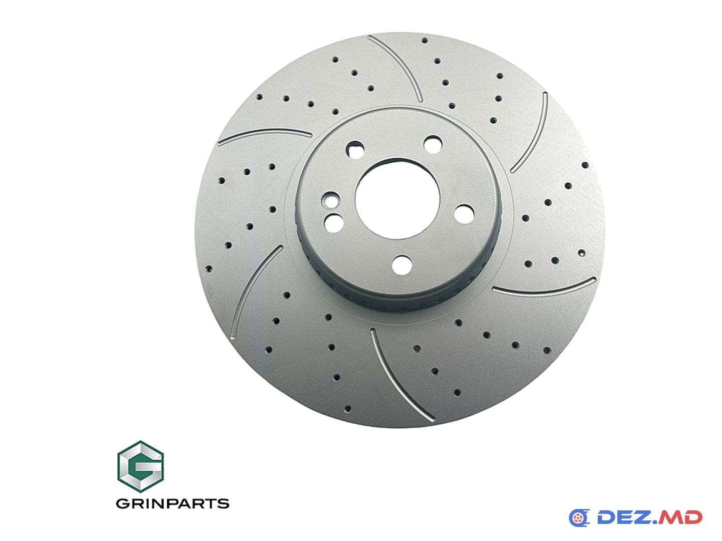Тормозной диск передний Mercedes W213 16- Right 360x36 Ventil +30% BRAKES PERFORMANCE | GRINPARTS, новый