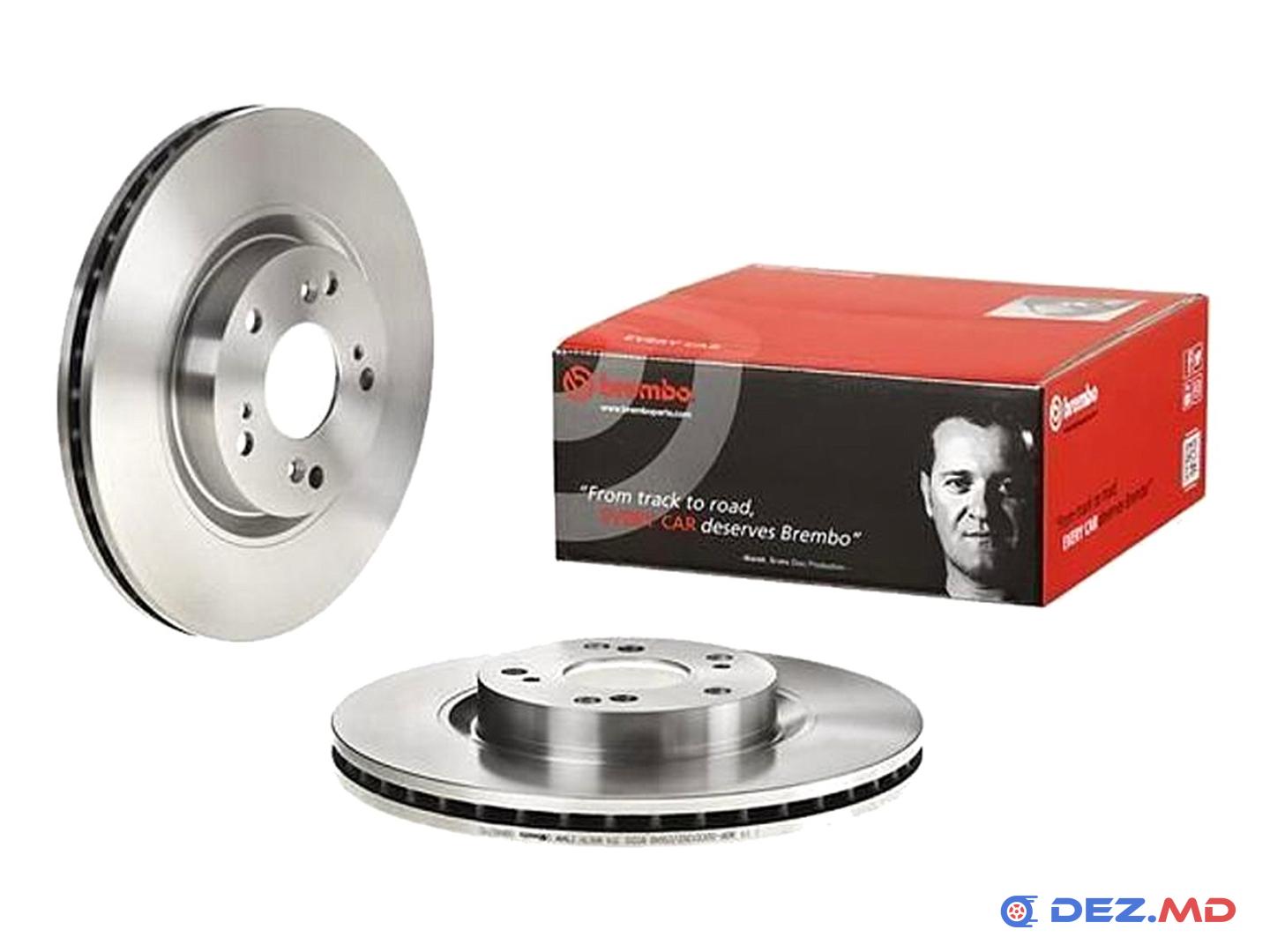 Тормозной диск передний Honda CR-V 02-06 300x25 | BREMBO, новый