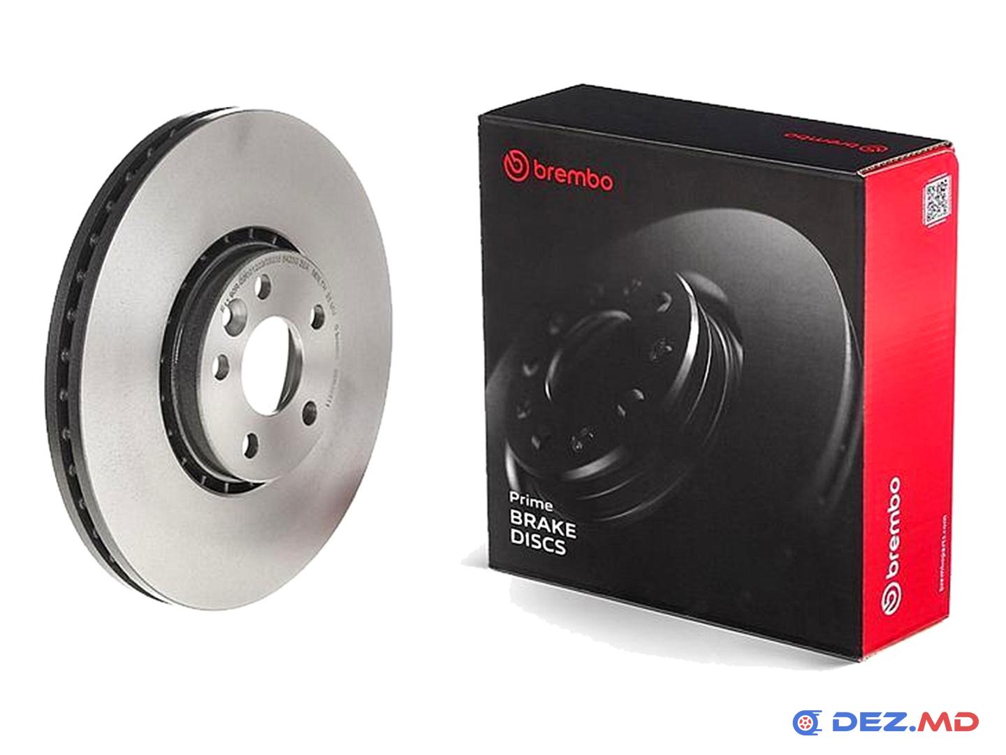 Тормозной диск передний Volvo XC60 08- 328x30 Ventilated | BREMBO, новый