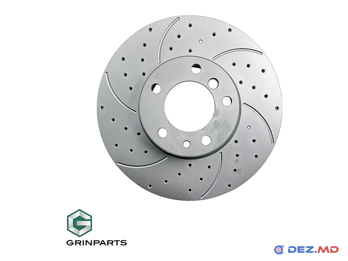 Тормозной диск передний BMW E39 520i-525i 95- Ventil. Left 324x30 +30% BRAKES PERFORMANCE | GRINPARTS, новый
