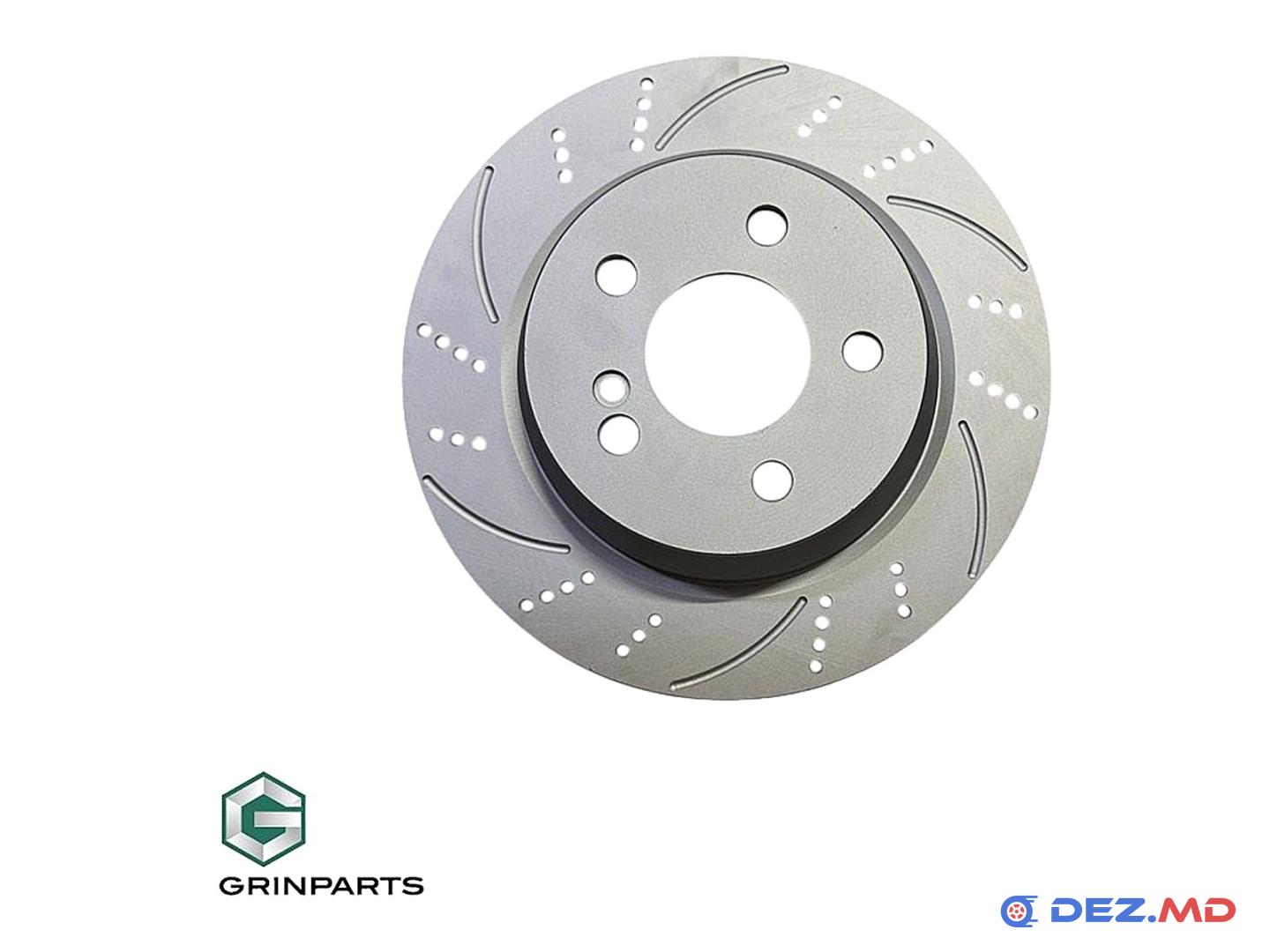 Тормозной диск задний Mercedes W211 E220-500 02- Right 300x22 +30% BRAKES PERFORMANCE | GRINPARTS, новый