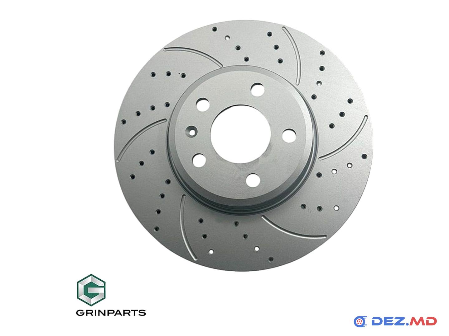 Тормозной диск передний Audi A4/A5 07- Right 314x25 +30% BRAKES PERFORMANCE | GRINPARTS, новый
