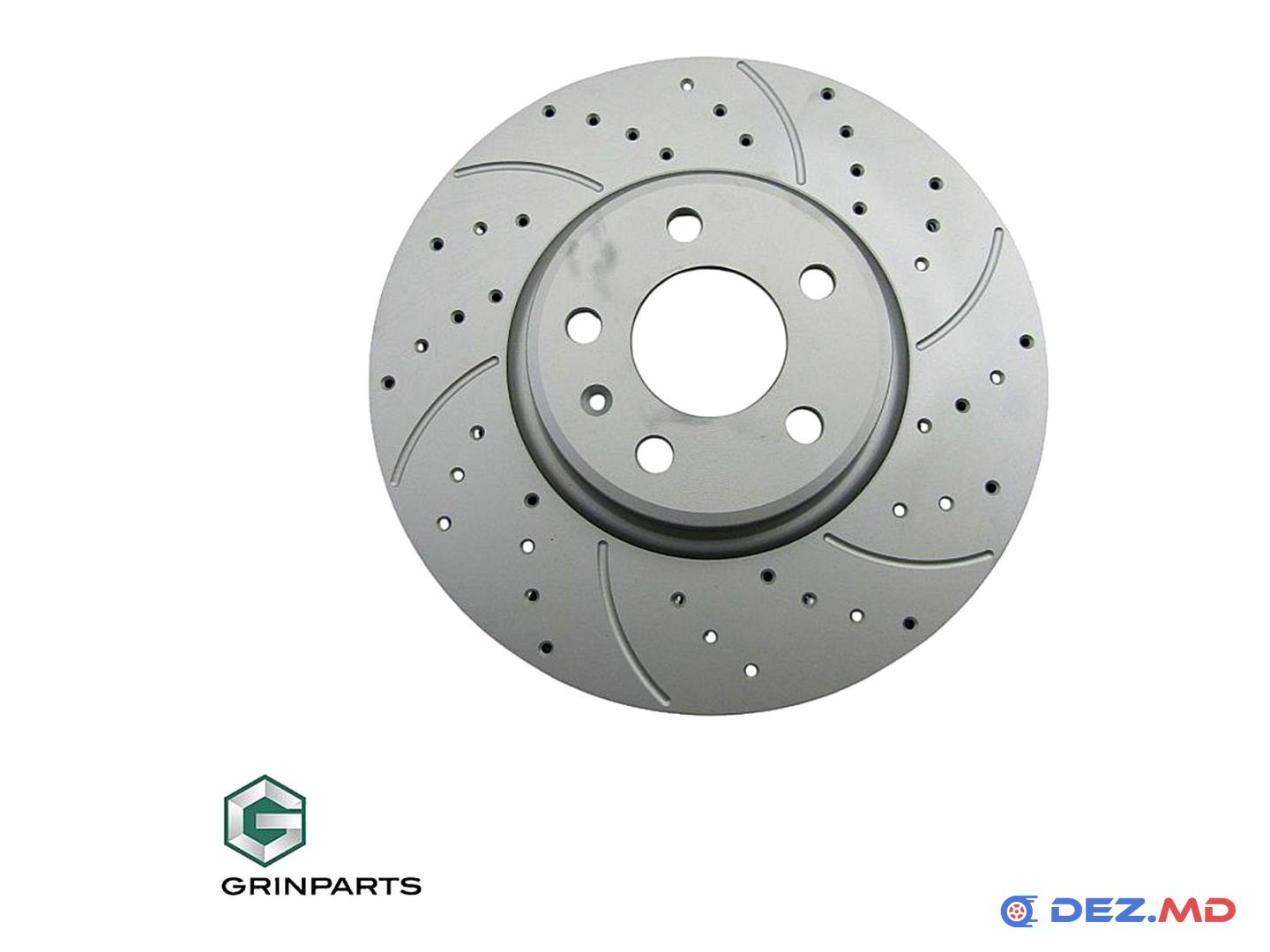 Тормозной диск передний Audi A4-A7 07- Right 320x28 Ventilated +30% BRAKES PERFORMANCE | GRINPARTS, новый