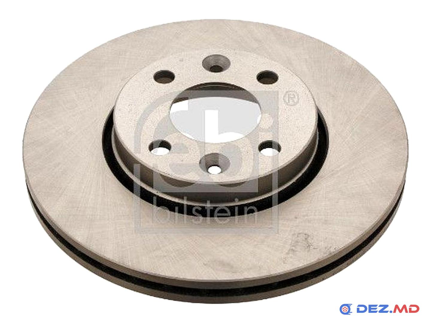 Тормозной диск Renault Megane II 02- ;Clio III 05- ; Logan MCV 07- | FEBI BILSTEIN, новый